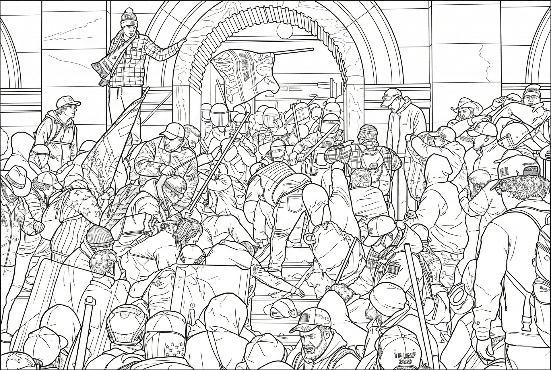 January 6, 2021 — the breach of the Capitol