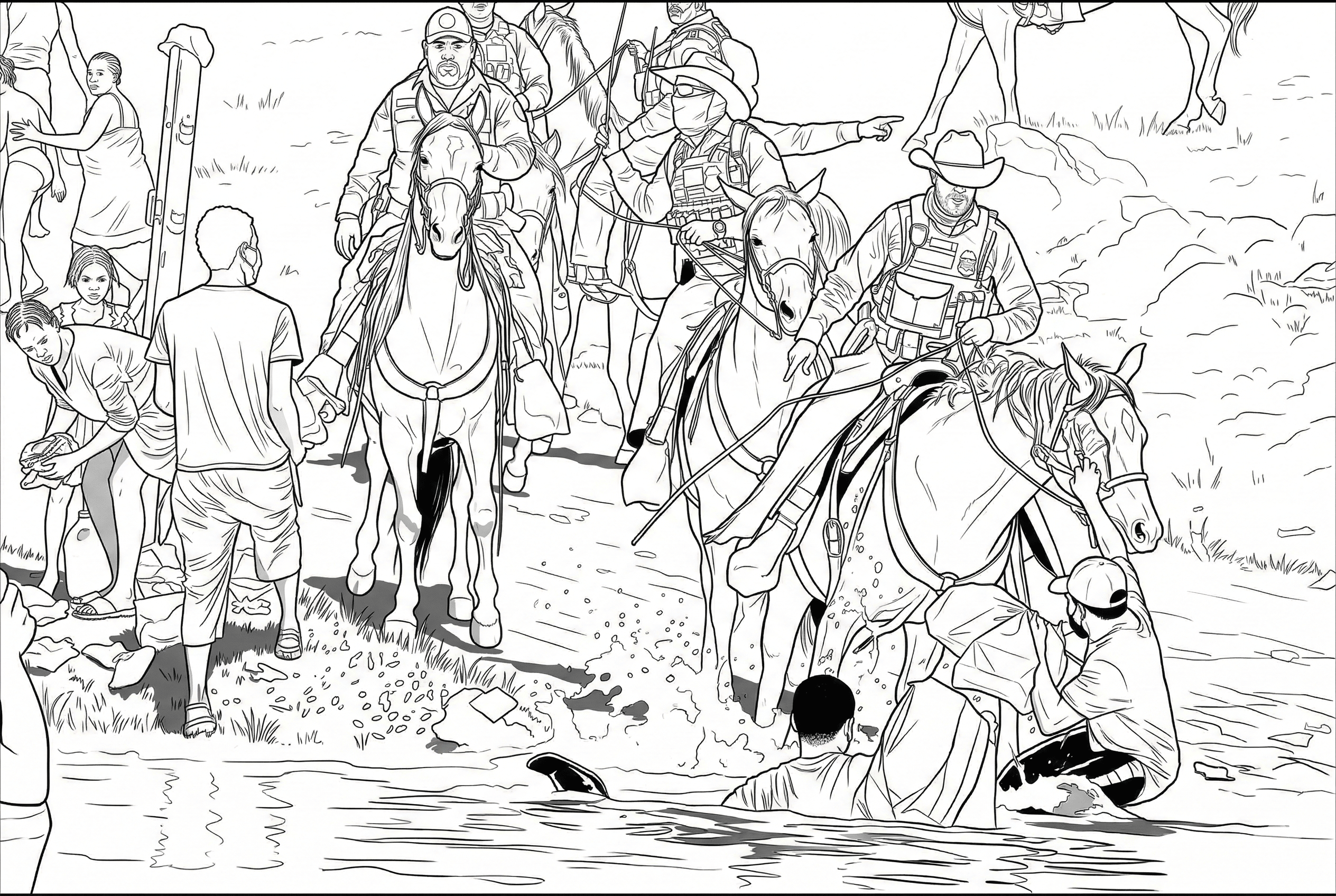 The Del Rio River Crossing