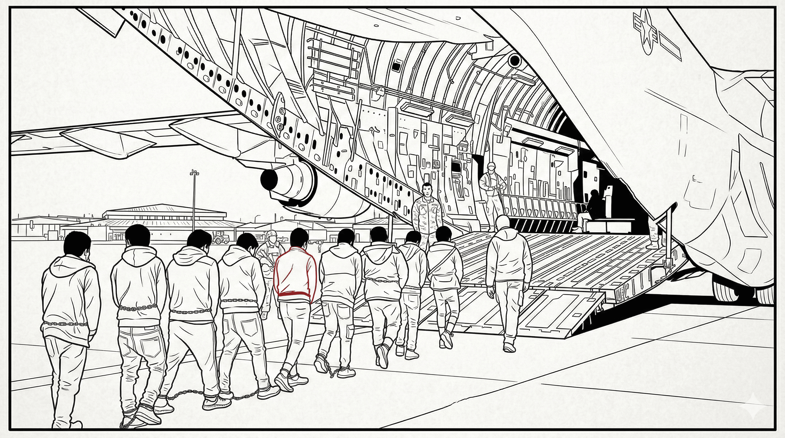 The Midnight Deportation Flights