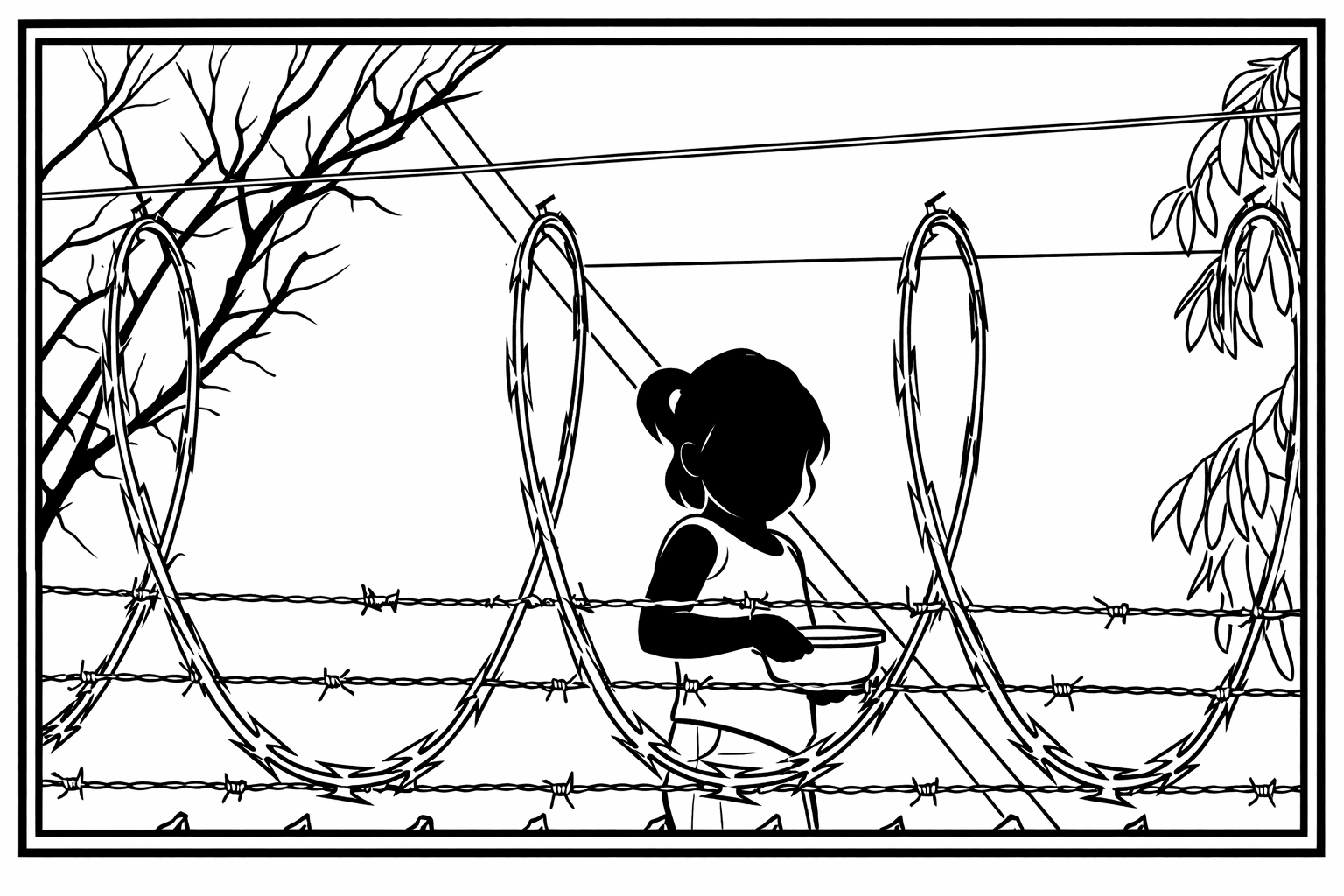 The Child Behind the Wire